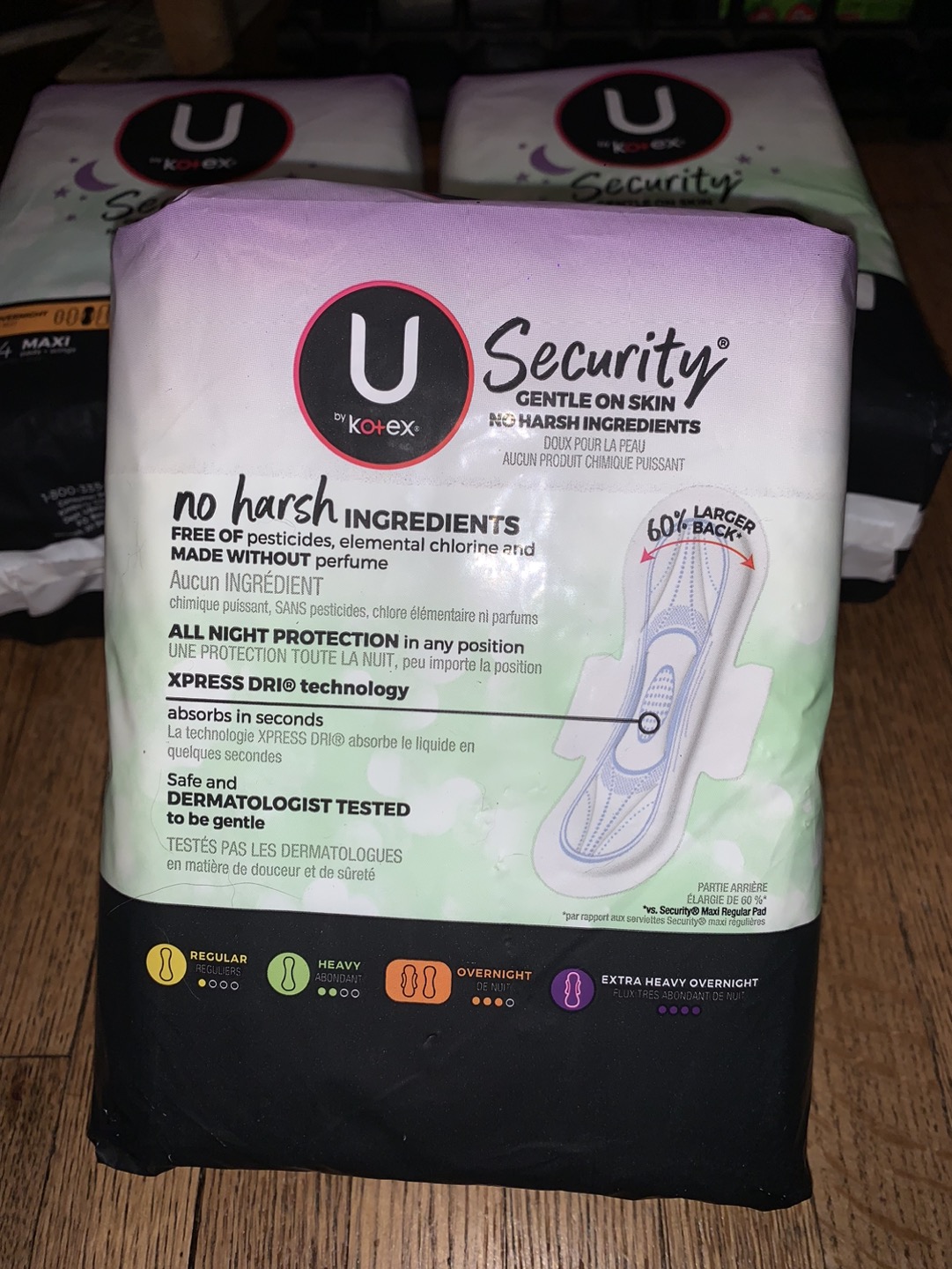 💰Kotex Security feminine pads. Price is for 3 packs. image indicator(2)