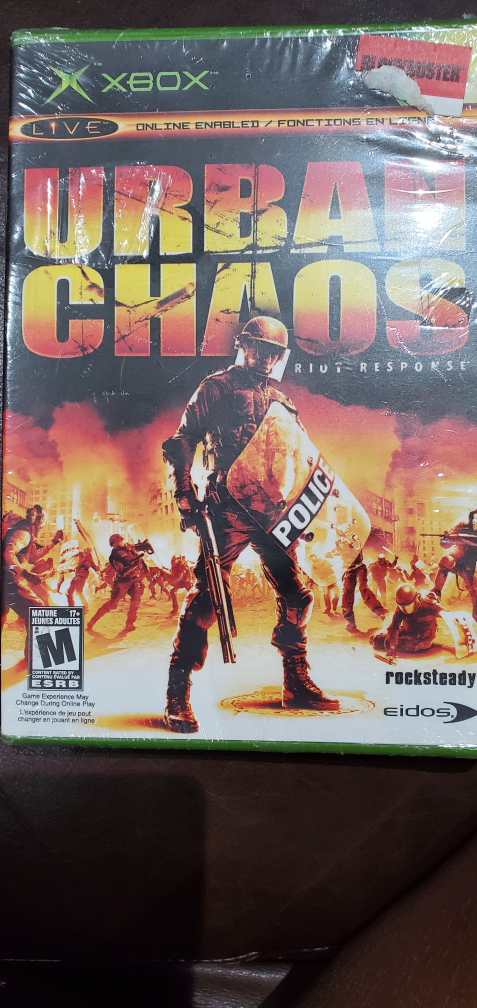 Xbox game Urban chaos