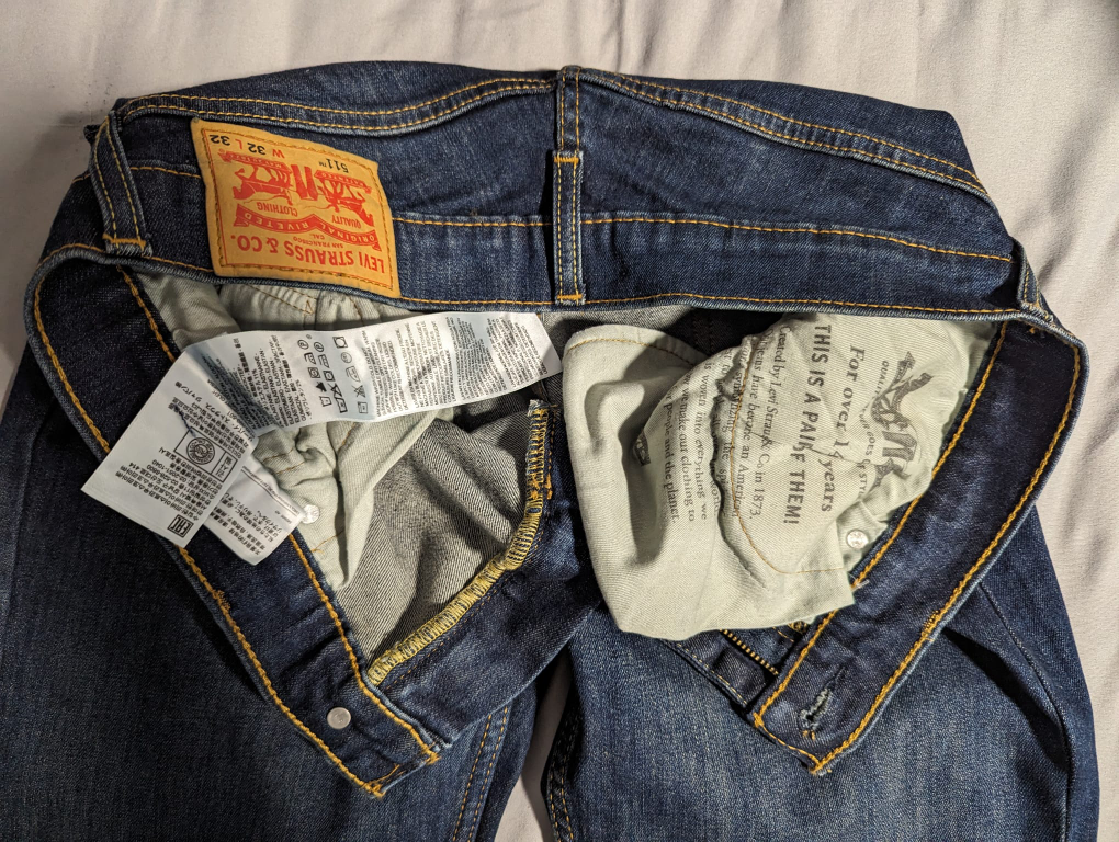 Original 511 Levi Strauss Men jean 32x32 - photo 4
