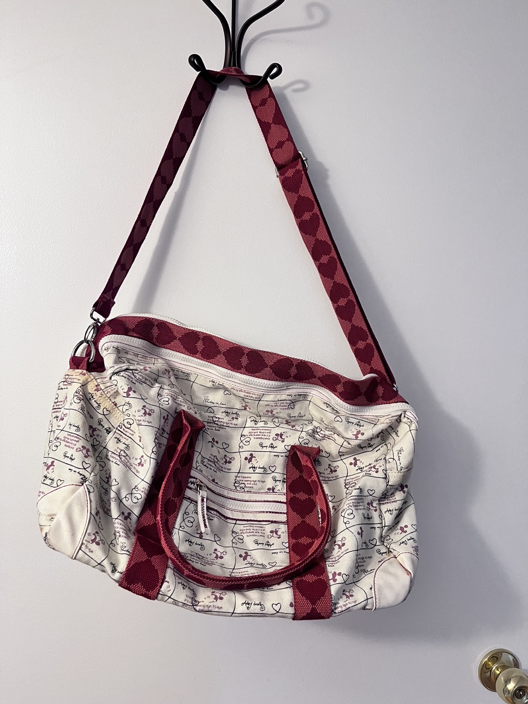 Pink Mickey Gym Duffle Bag thumbnail