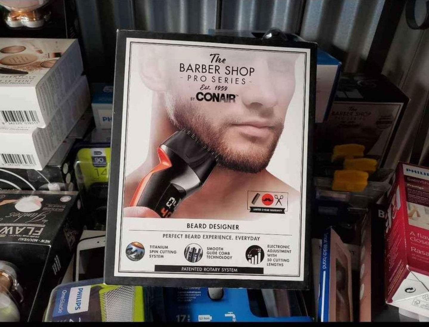 Conair The Barber Shop Pro Series Beard Designer Sh500Bsc thumbnail