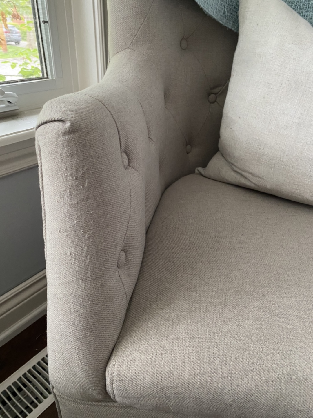Grey Arm Chair - photo 4