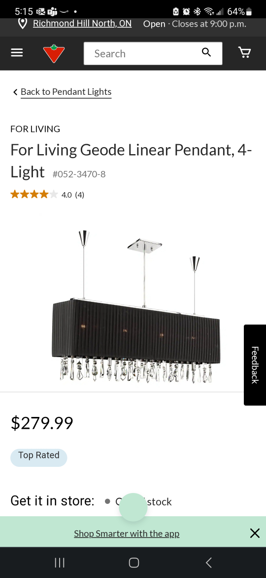 Light Fixture Chandelier 