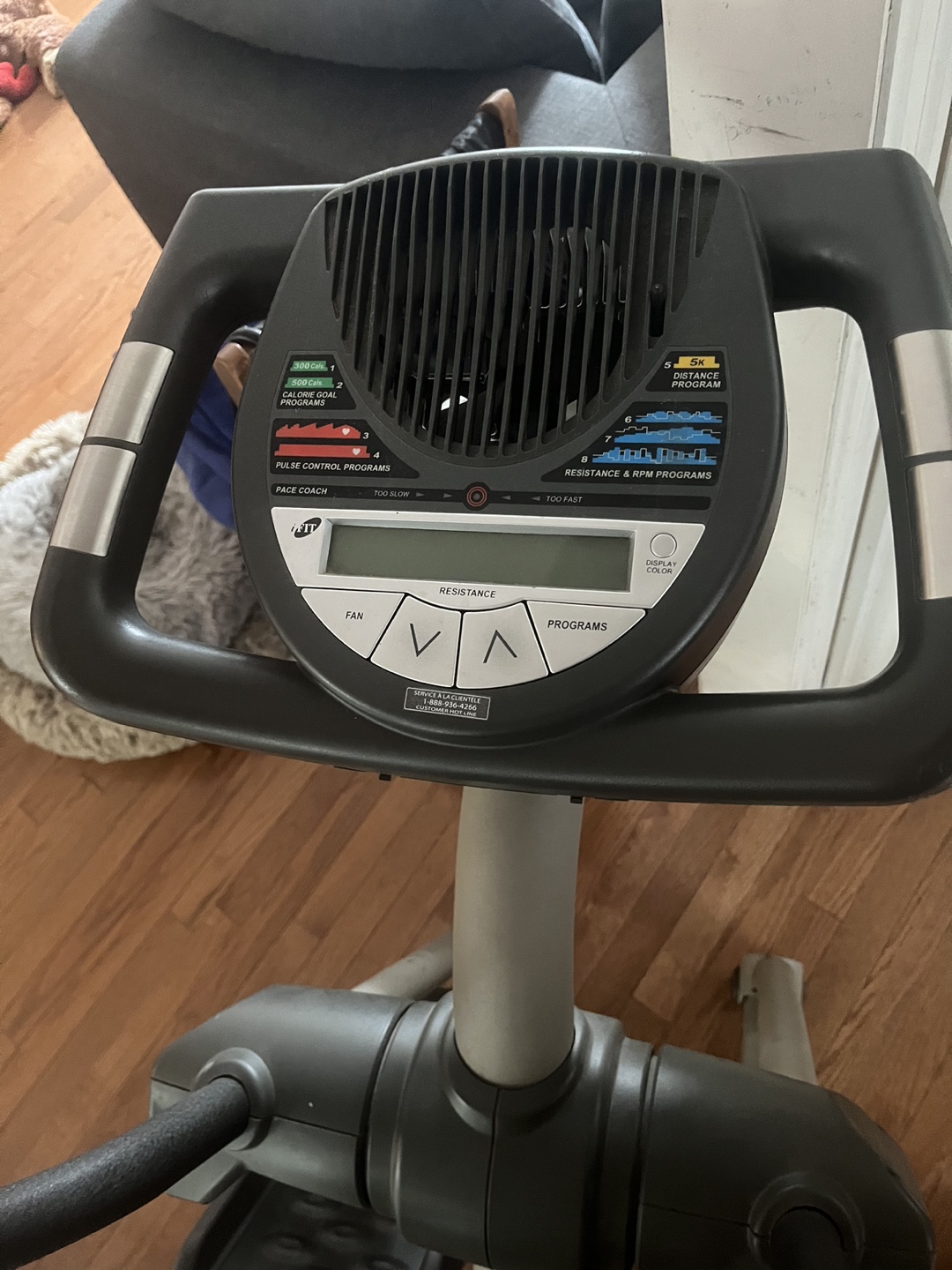 NordicTrack 130 elliptical image indicator(4)