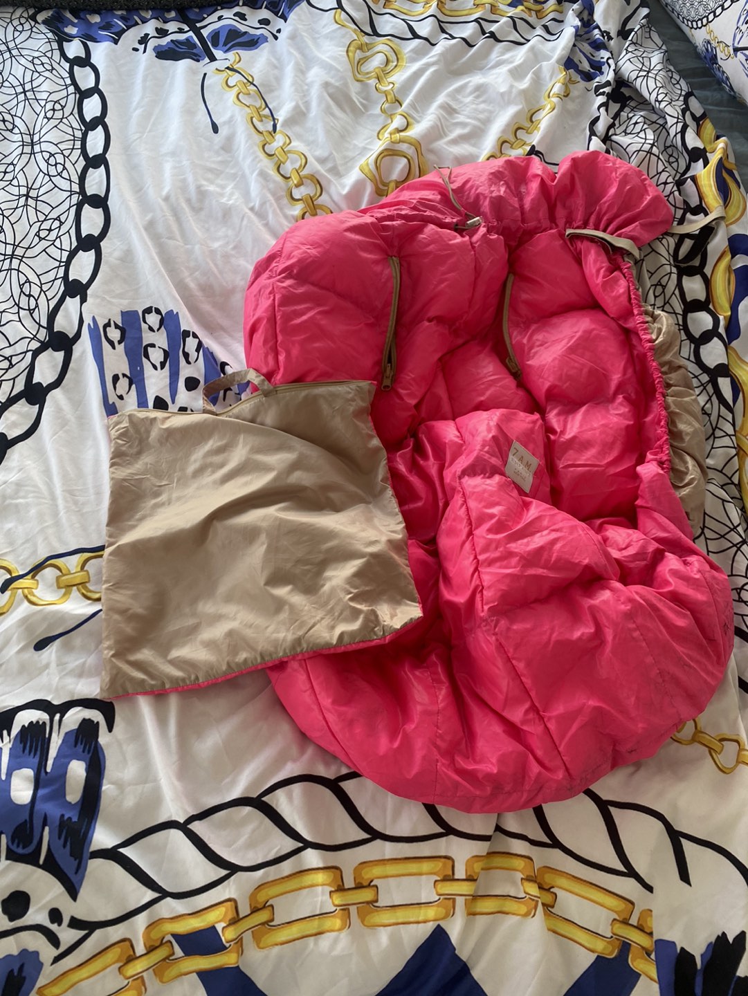 7 AM winter cover, stroller, baby carrier - reversible - photo 3
