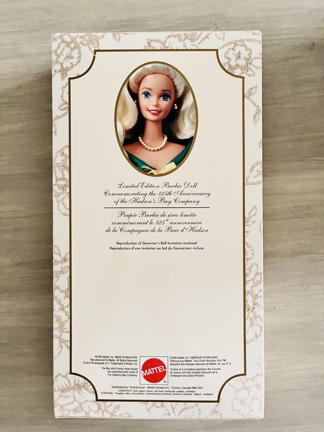 1995 Barbie GOVERNOR'S BALL - photo 2