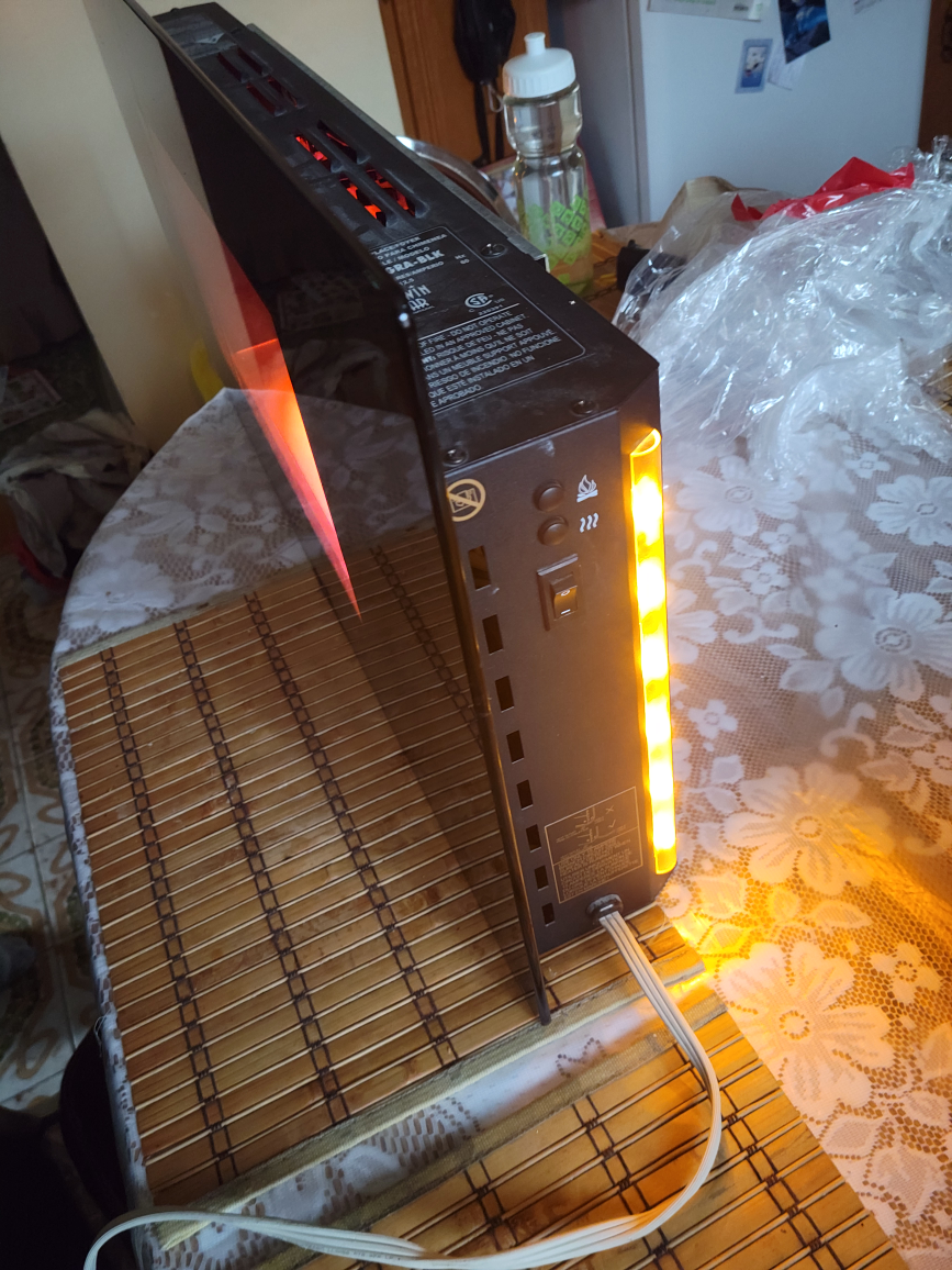 Classic Flames Zen Wall Hanging Fireplace image indicator(2)