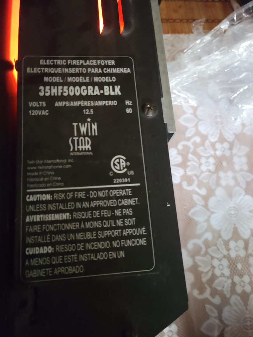 Classic Flames Zen Wall Hanging Fireplace image indicator(3)