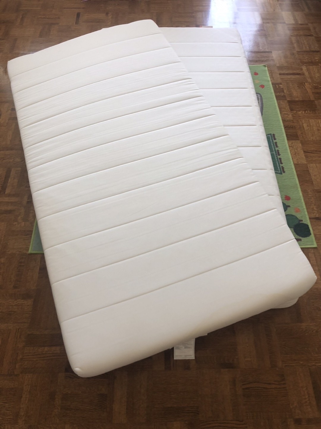 MINNESUND Foam mattress, firm/white, Twin thumbnail