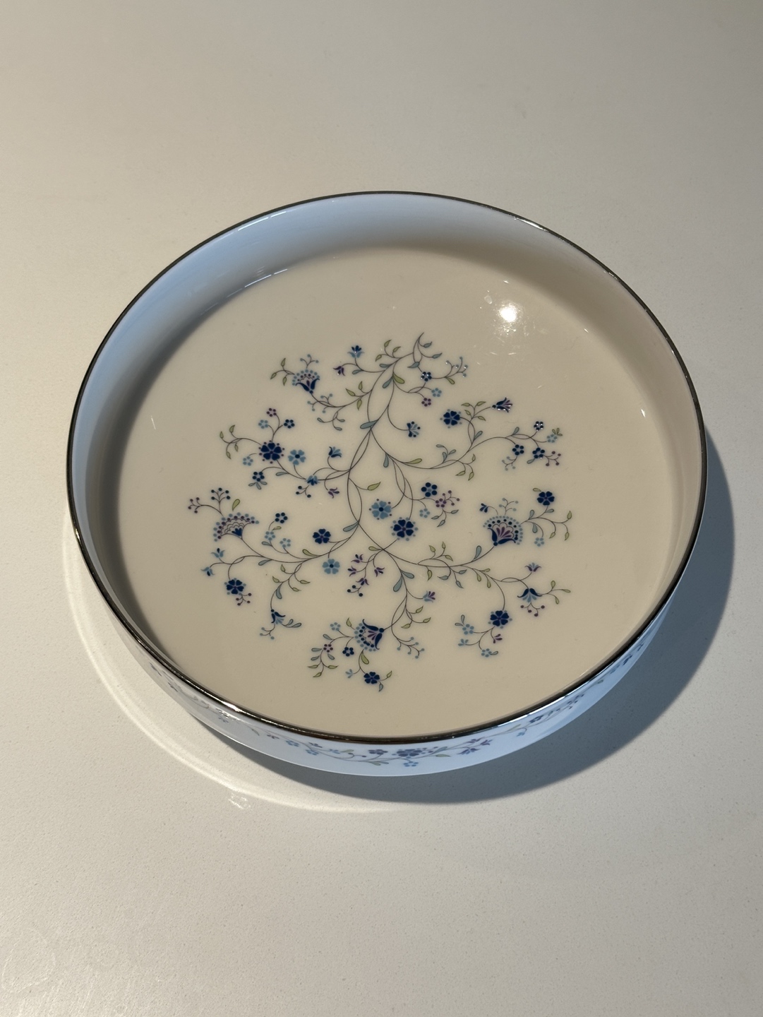Noritake Serene Garden 7” Coupe Bowl 💰 thumbnail