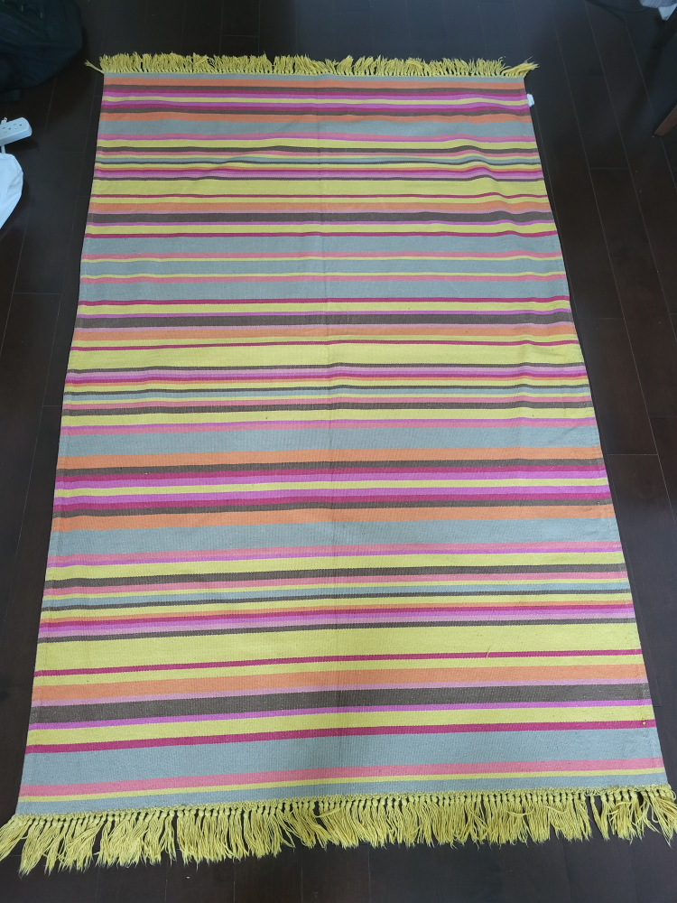 Thick Colorful Cotton Carpet thumbnail