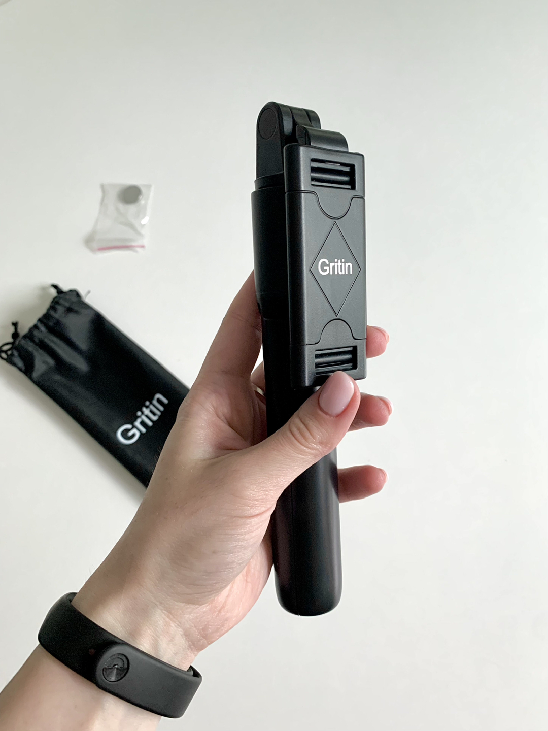 Bluetooth selfie stick tripod, 3 in 1 thumbnail
