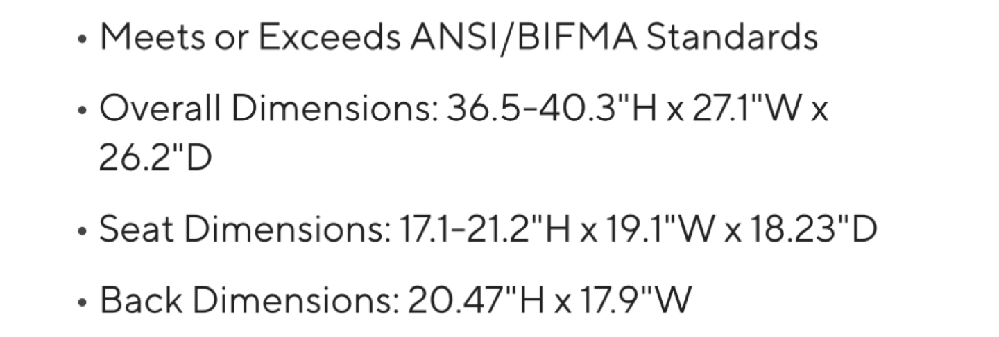Office Chair (Union & Scale from Staples) image indicator(3)