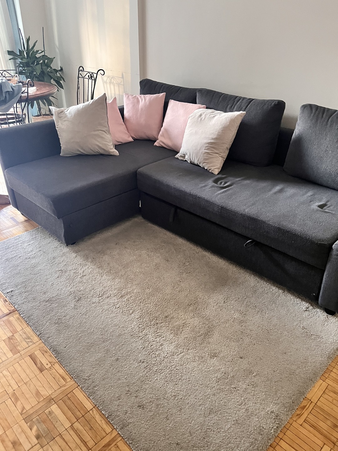 IKEA Stoense Grey Carpet / Rug - unicolour
