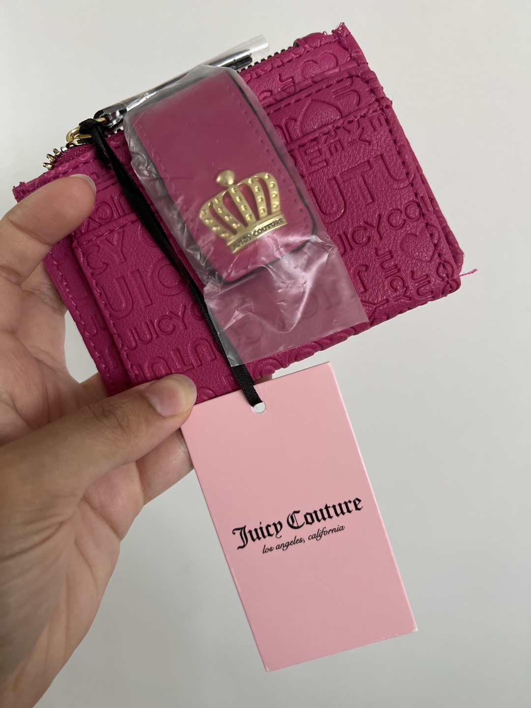Embossed Juicy Couture Slim Wallet - photo 2