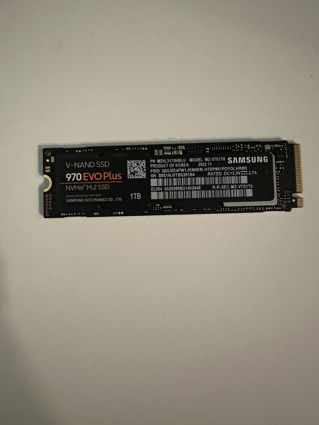 Samsung SSD 1TB
