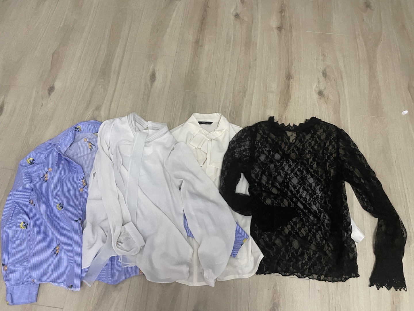 4 shirts set total:$10