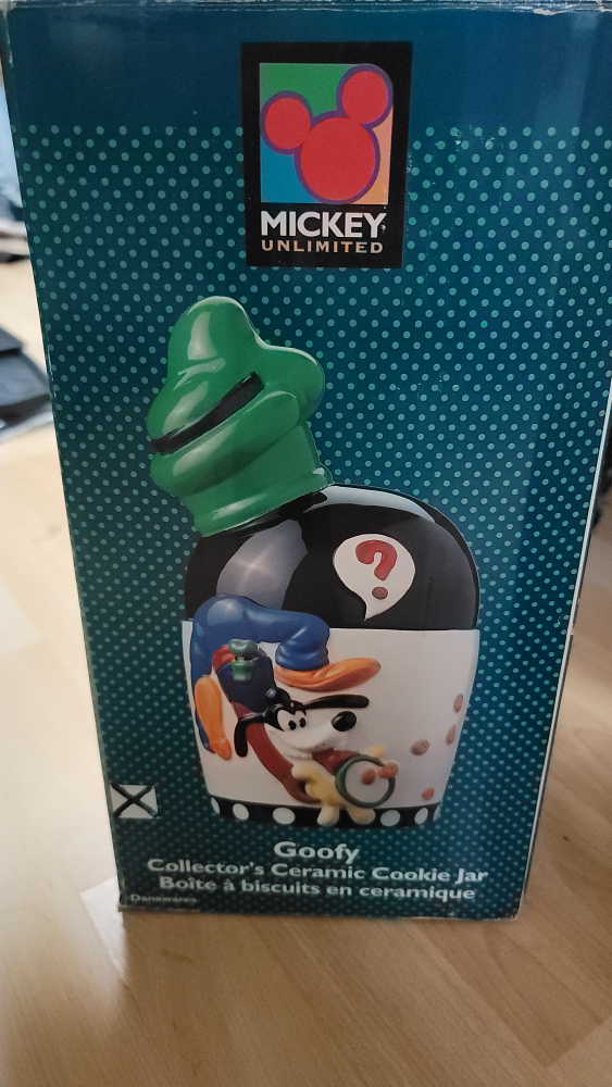 Goofy Collector's Ceramic Cookie Jar thumbnail