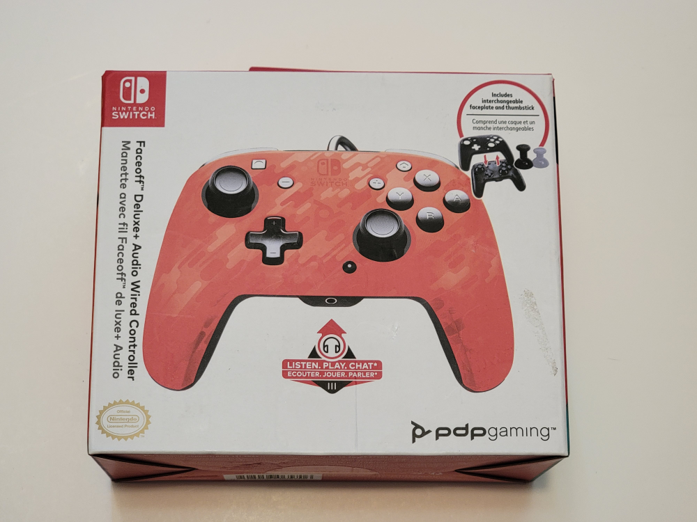 PDP Nintendo Switch Faceoff Deluxe+ Audio Controller - photo 2