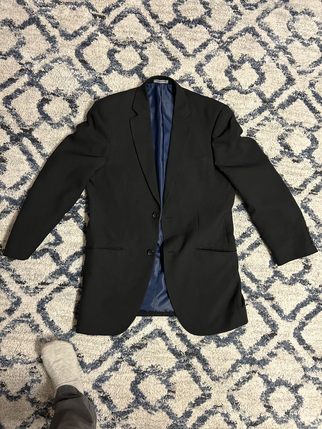 Black Suit - Jacket Men 36, Pants Men 30 #freecycle thumbnail