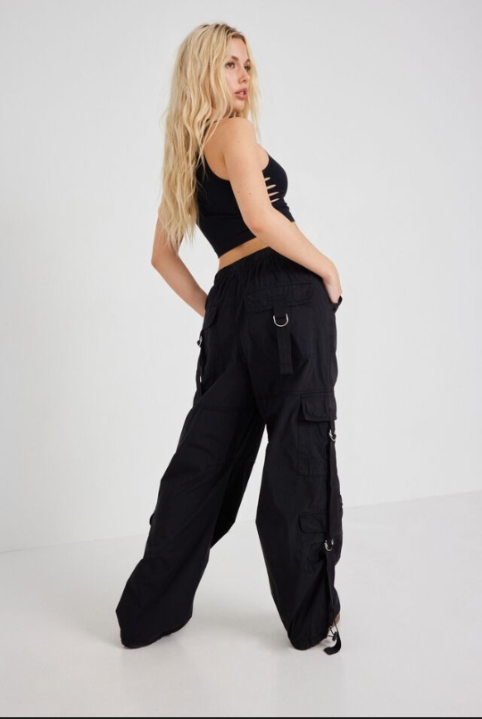 Garage cargo pants size L black image indicator(2)