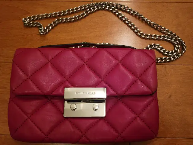 Michael Kors leather quilted bag thumbnail