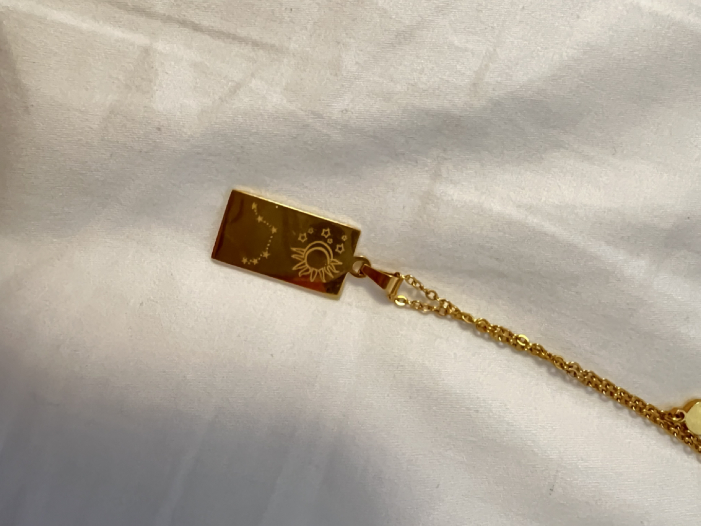 #freecycle zodiac gold necklace - photo 3