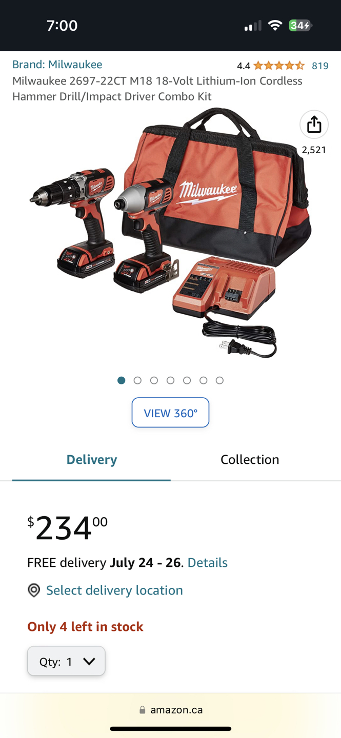 Milwaukee 1/4 Impact Driver & 1/2 Hammer Drill - photo 3