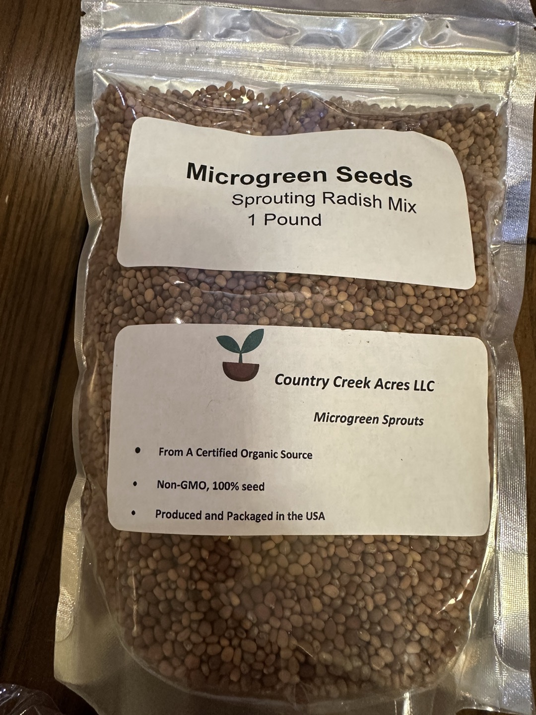 💰 Microgreens Kit - Grow Mats And Broccoli And Radish Seeds - photo 4