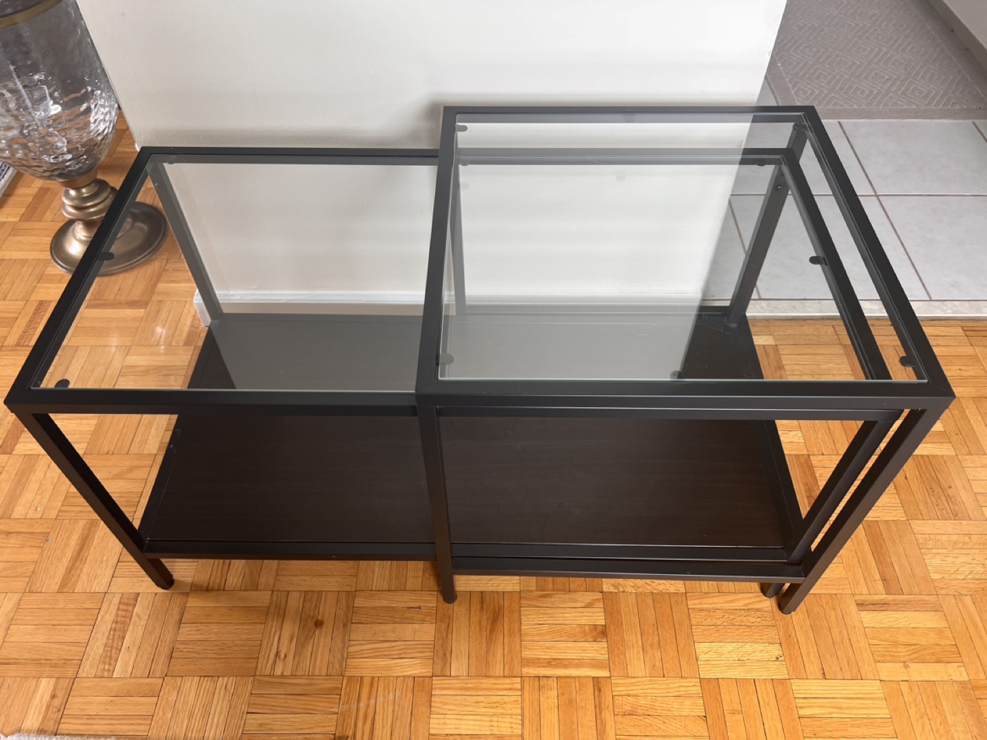 Glass coffee table - photo 3