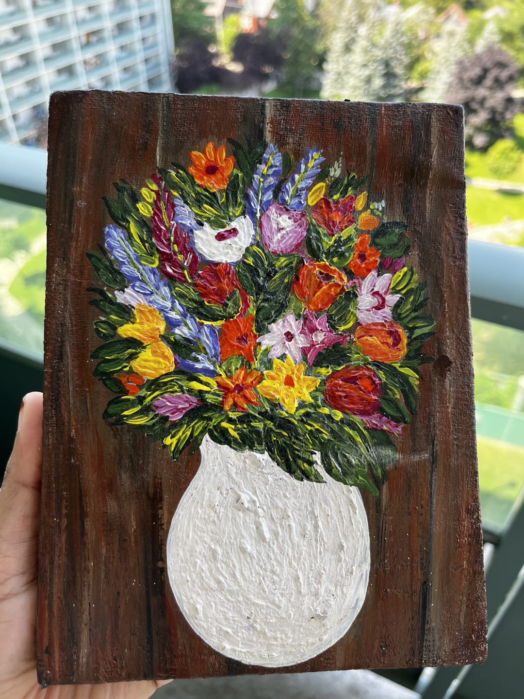Acrylic painting #freecycle - photo 5