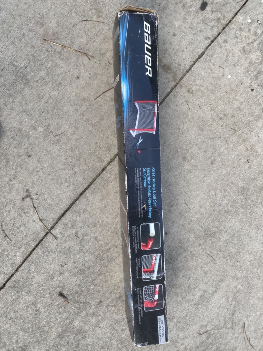 bauer knee hockey goal set - photo 2