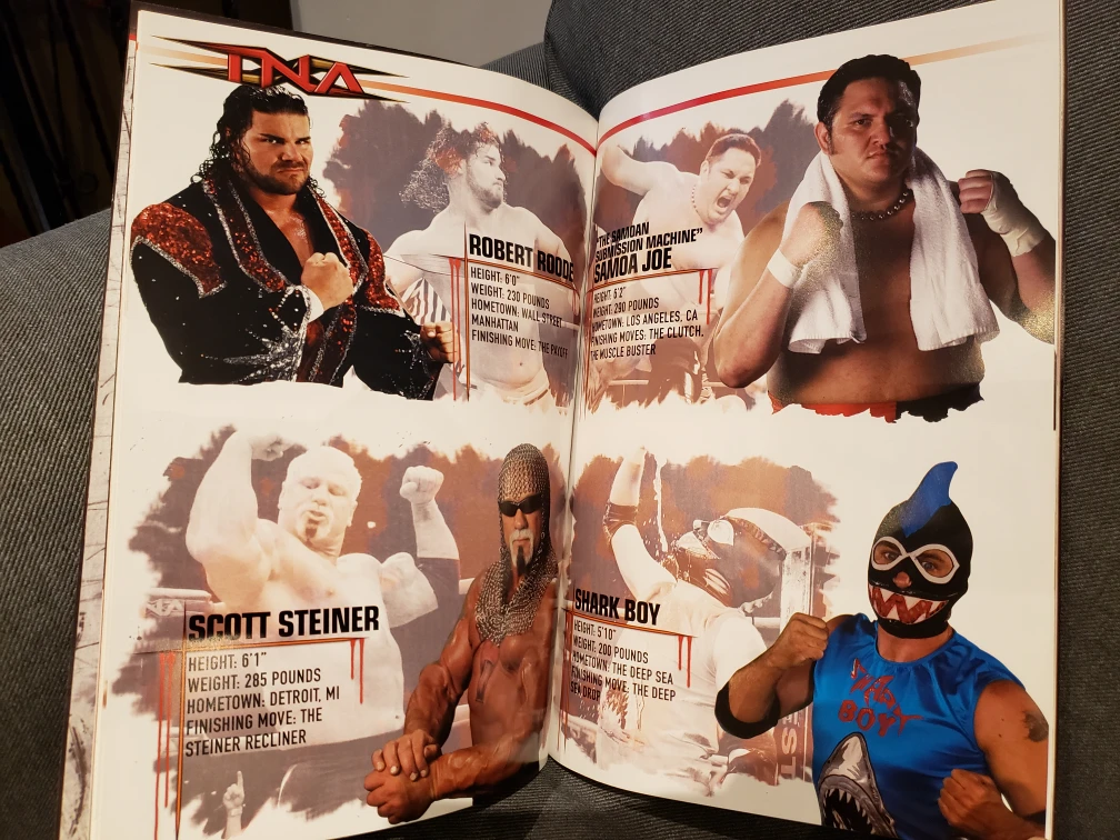 WWE & TNA Program Booklets (Used) - photo 4
