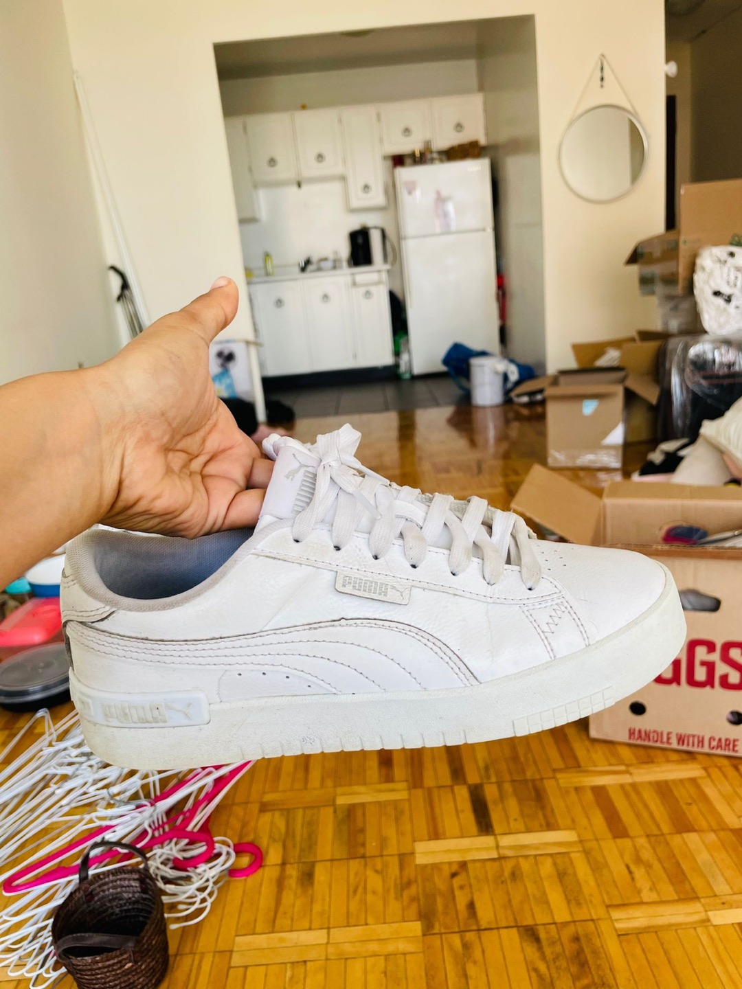 Puma Women’s White Sneakers - size 8.5 - photo 3