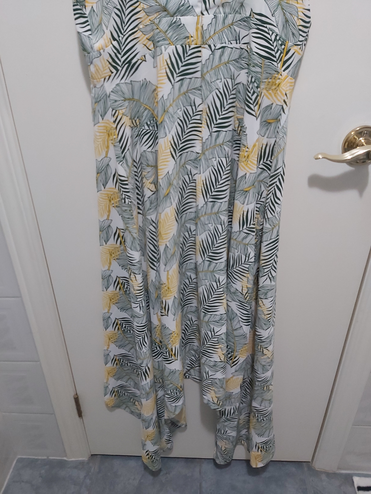 LUNA leaf dress, size small image indicator(5)