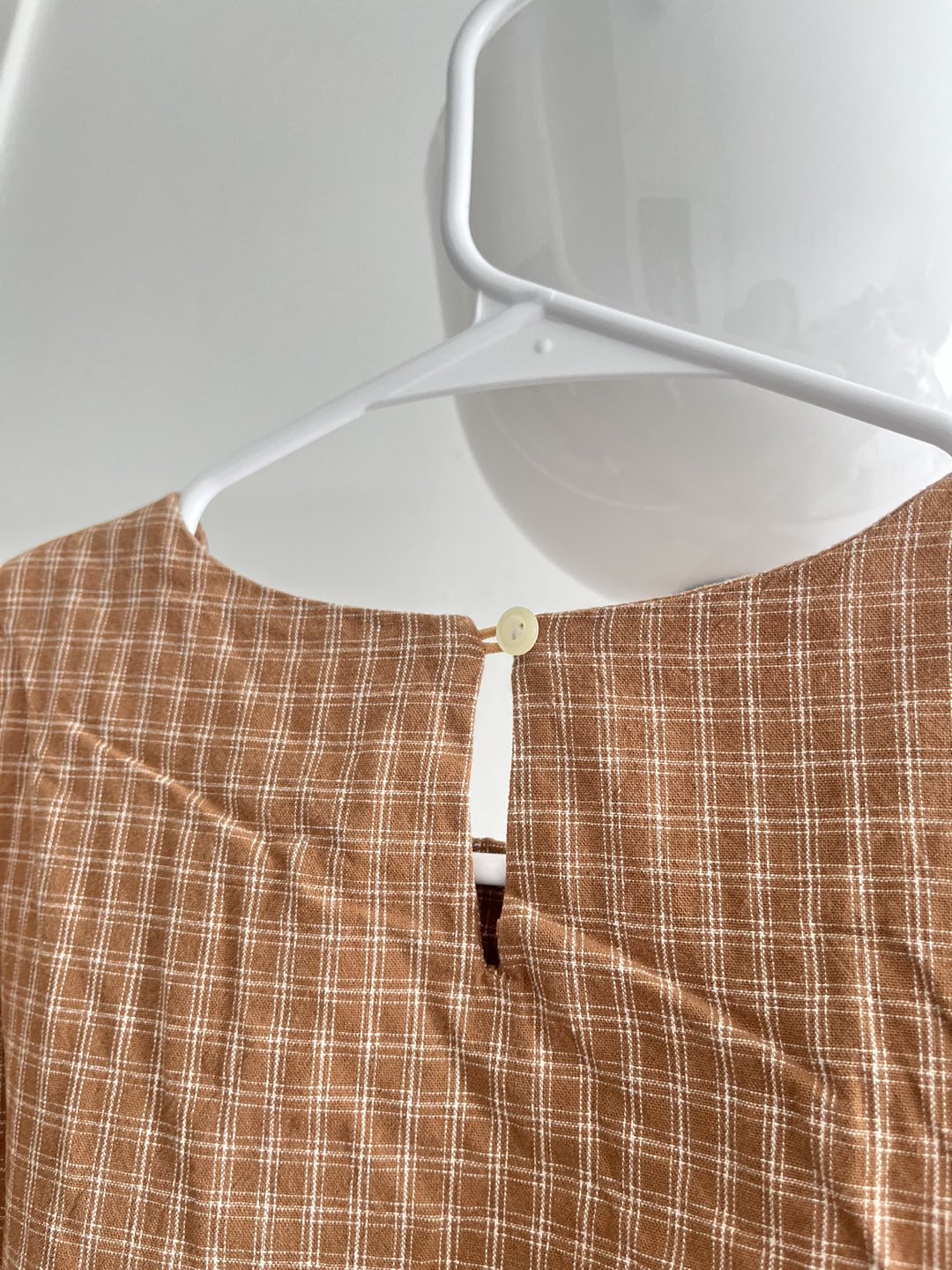 Korea- Vintage style Checkered Dress - photo 5