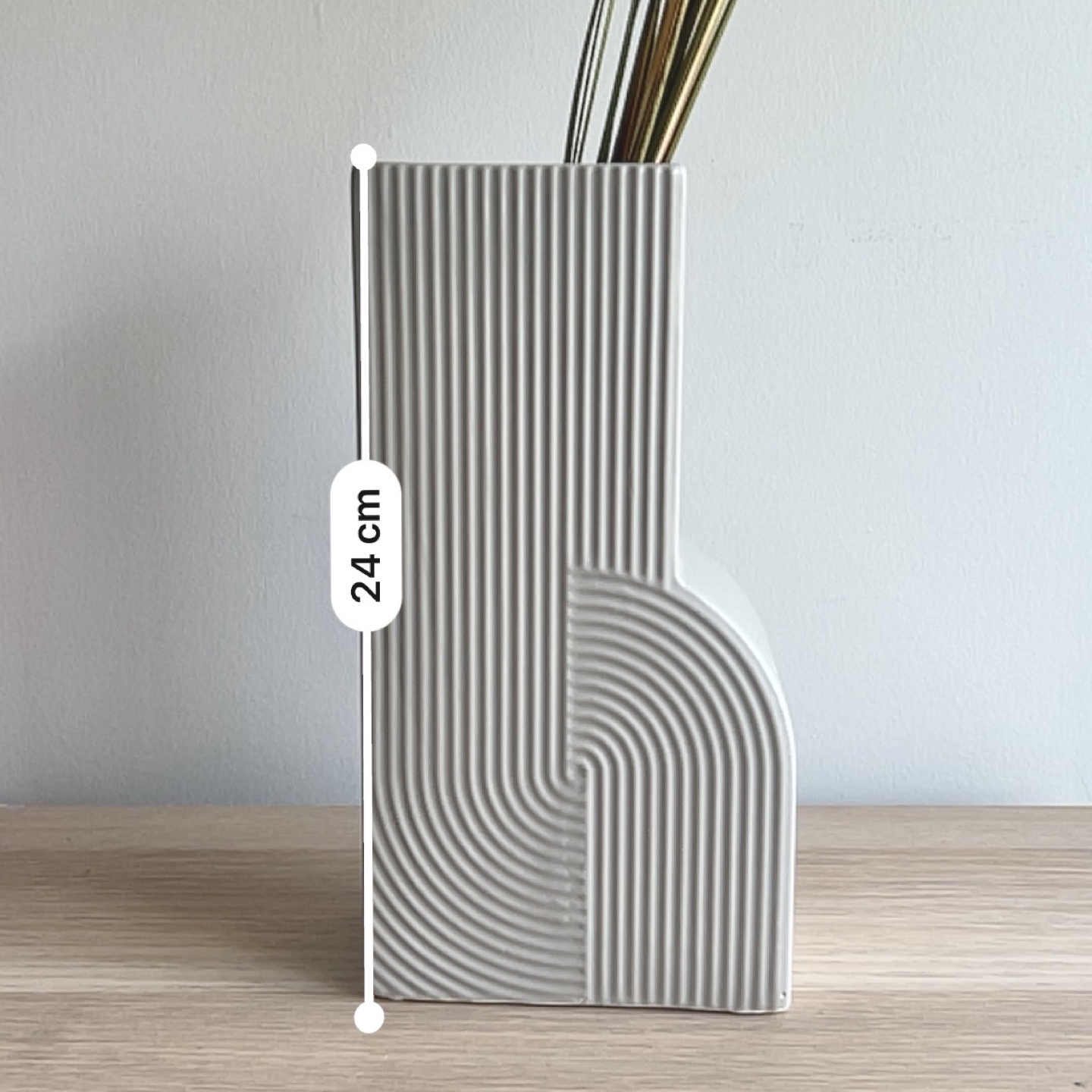 Beige Grayish Vase - photo 2