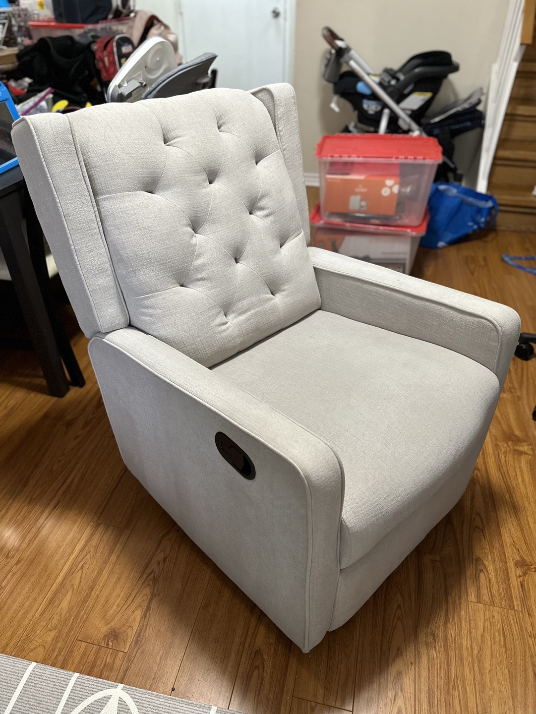 Rocking chair and swivel recliner thumbnail