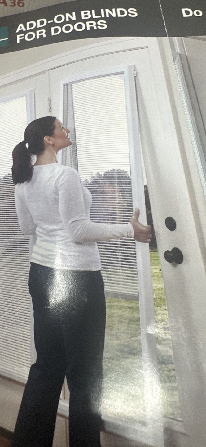 Add on blinds for your door