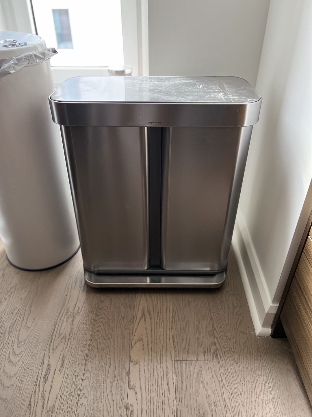 Simplehuman 58 liter Trash Can - Double