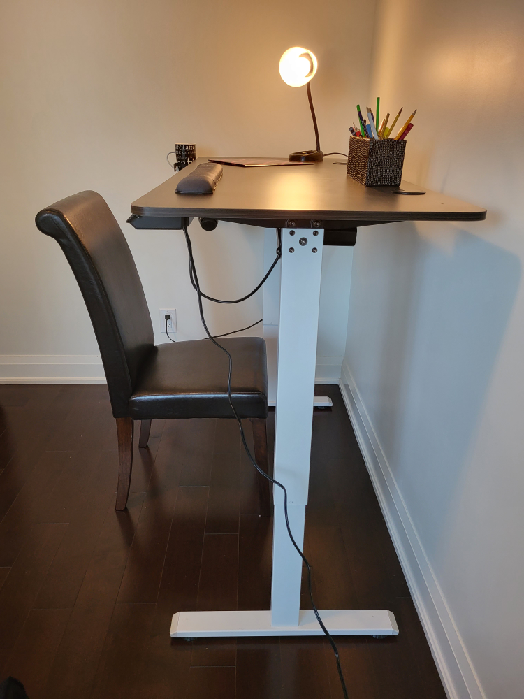 Motion Gray Electric Standing Desk - photo 2