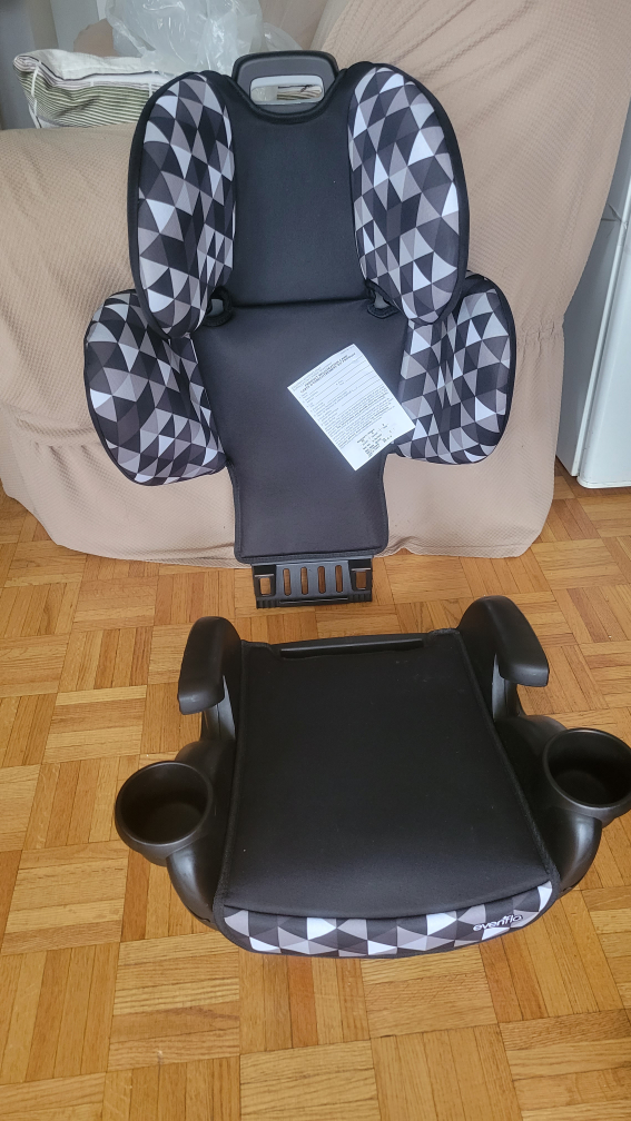 Evenflo highback car seat, like new