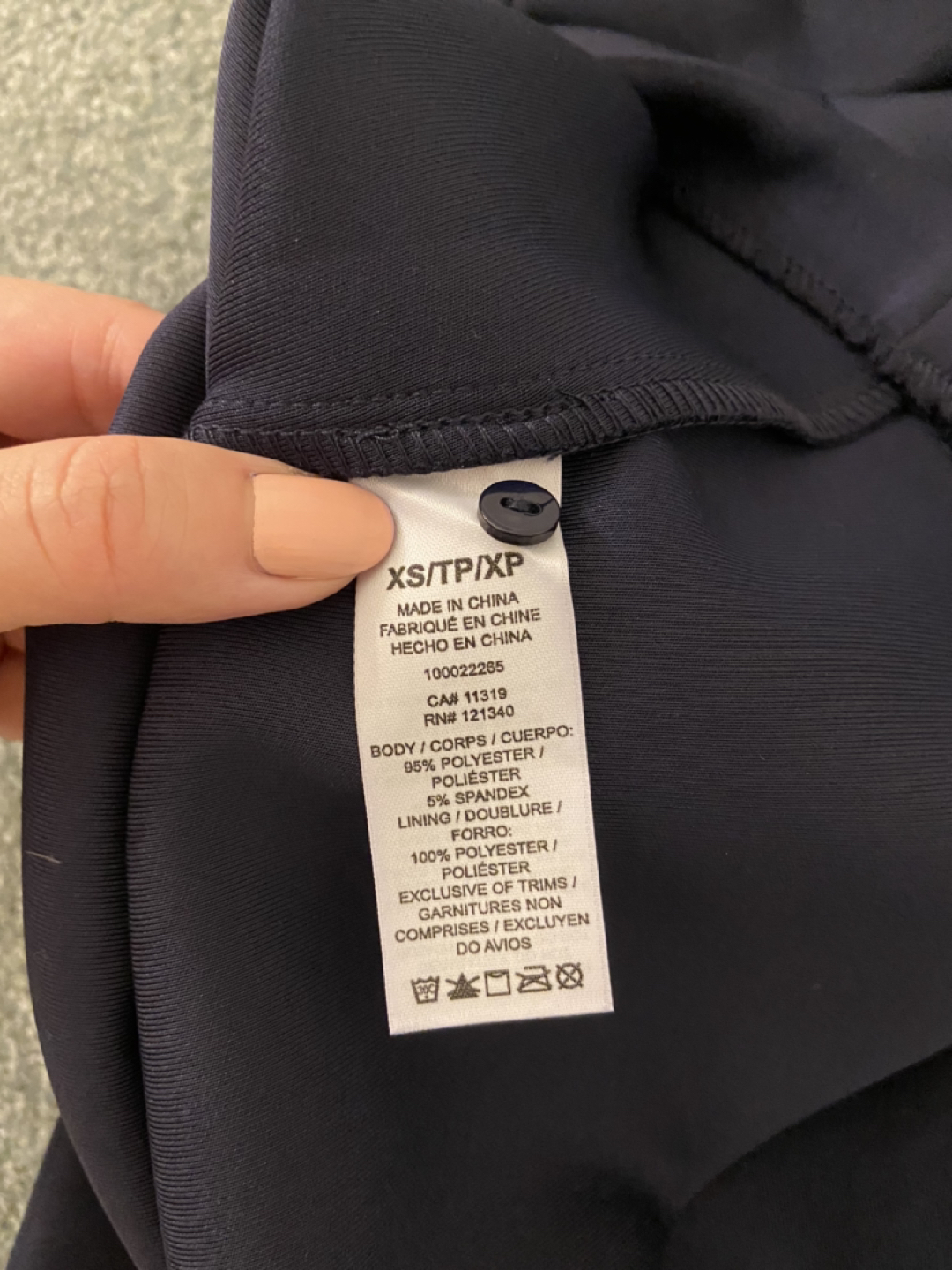 Dynamite Navy Blue Halter Dress XS-S-M (BNWT) image indicator(7)