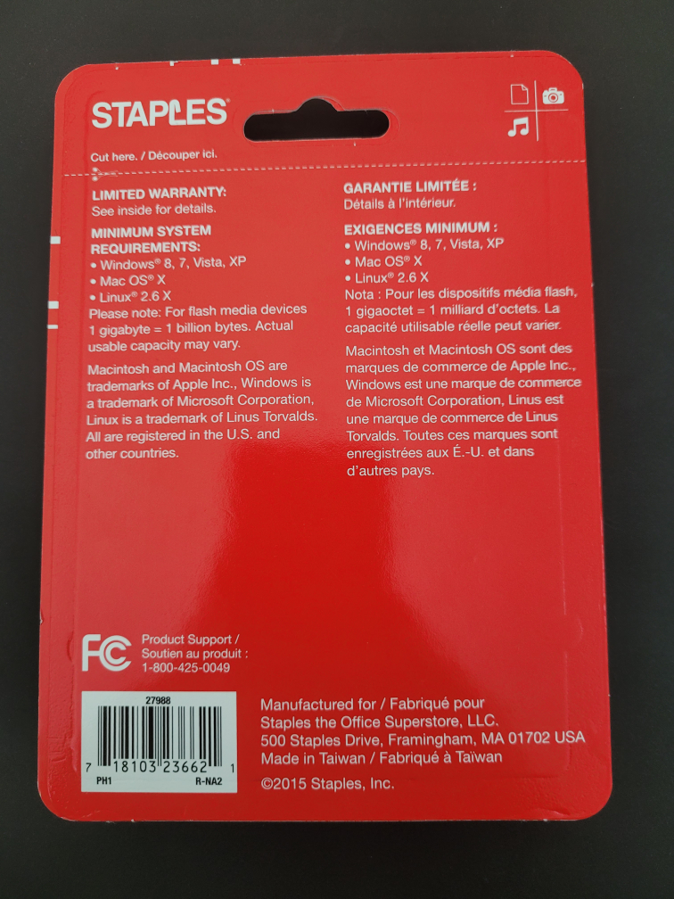Staples USB image indicator(2)