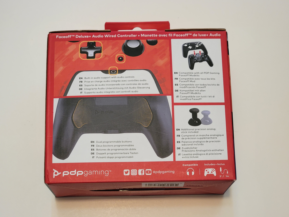 PDP Nintendo Switch Faceoff Deluxe+ Audio Controller - photo 5