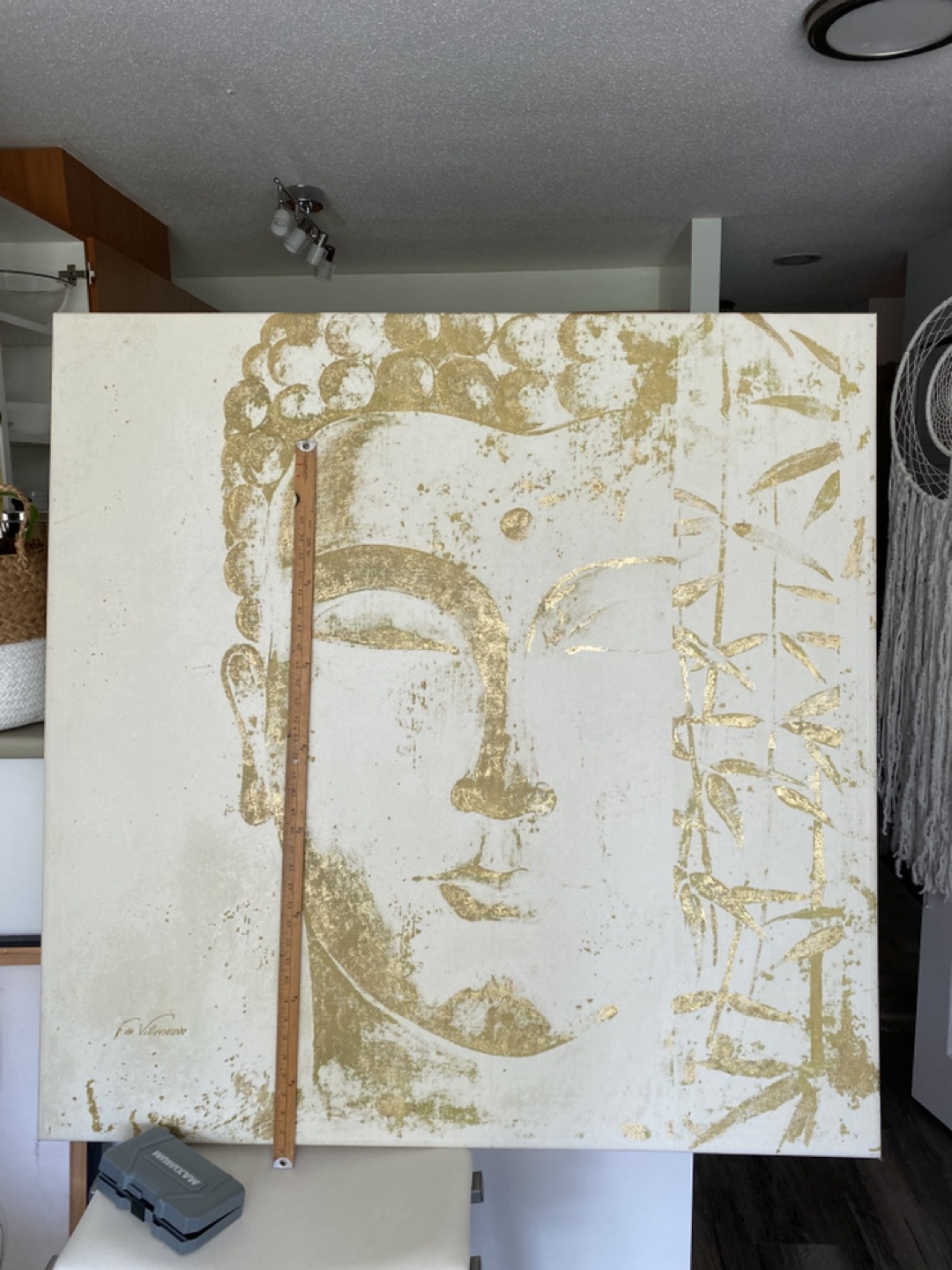 Large budda art