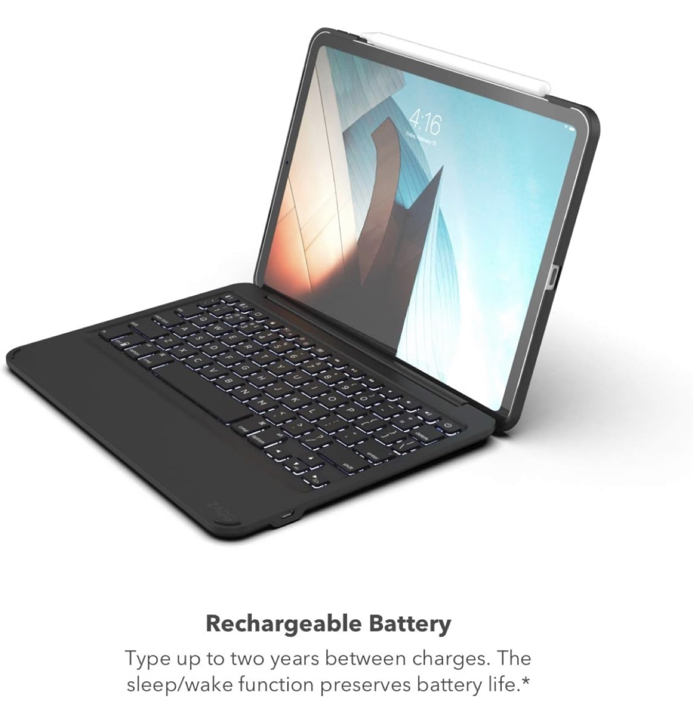New Wireless Keyboard & Protective Case for iPad Pro - photo 5