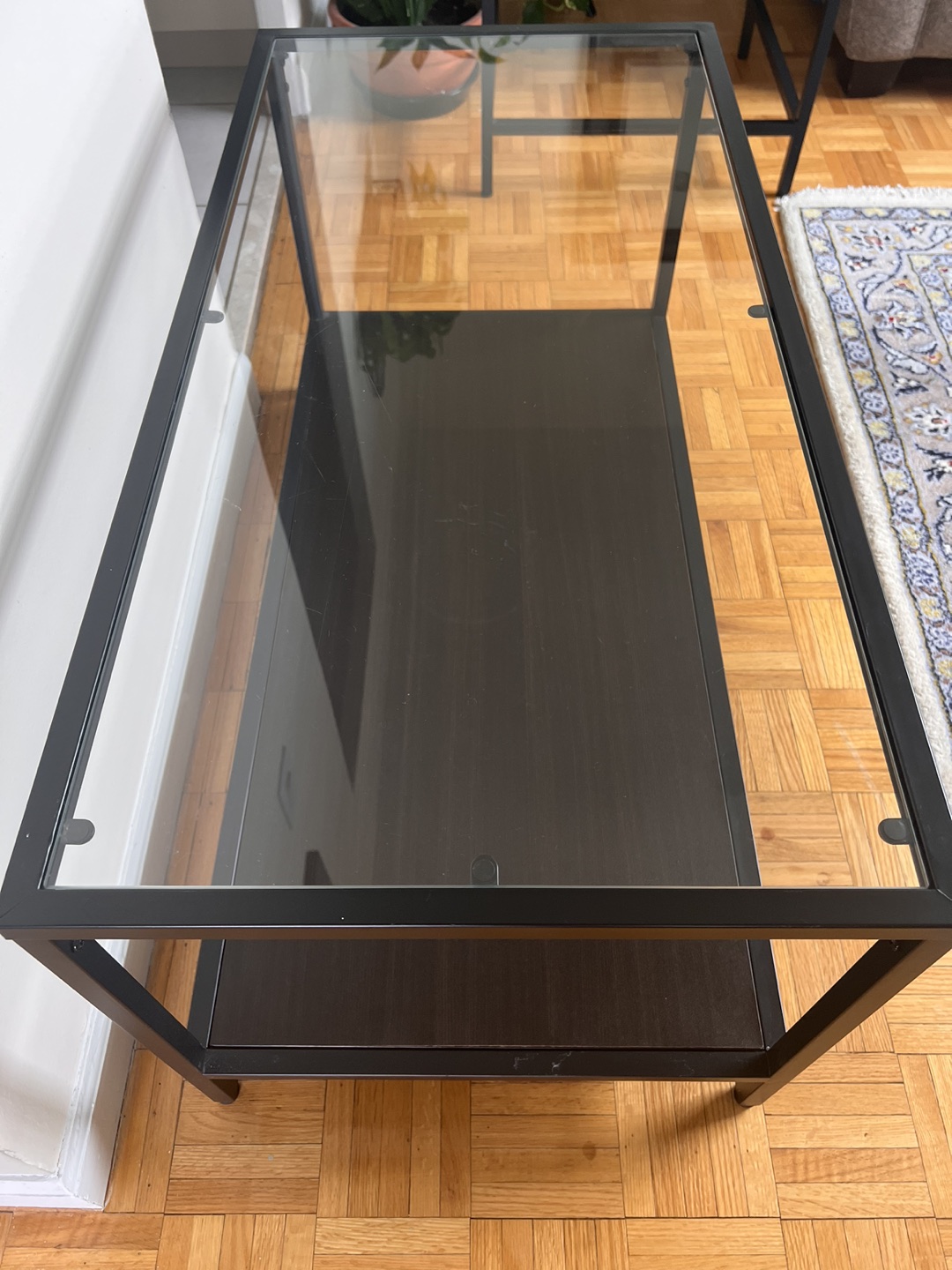 Glass coffee table - photo 3