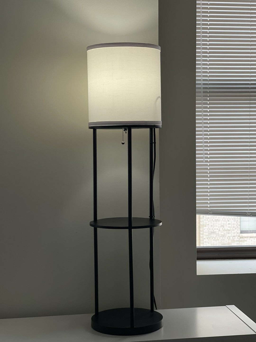 Shelf Floor Lamp Black - photo 3