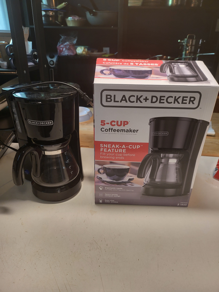 Black&Decker coffee maker